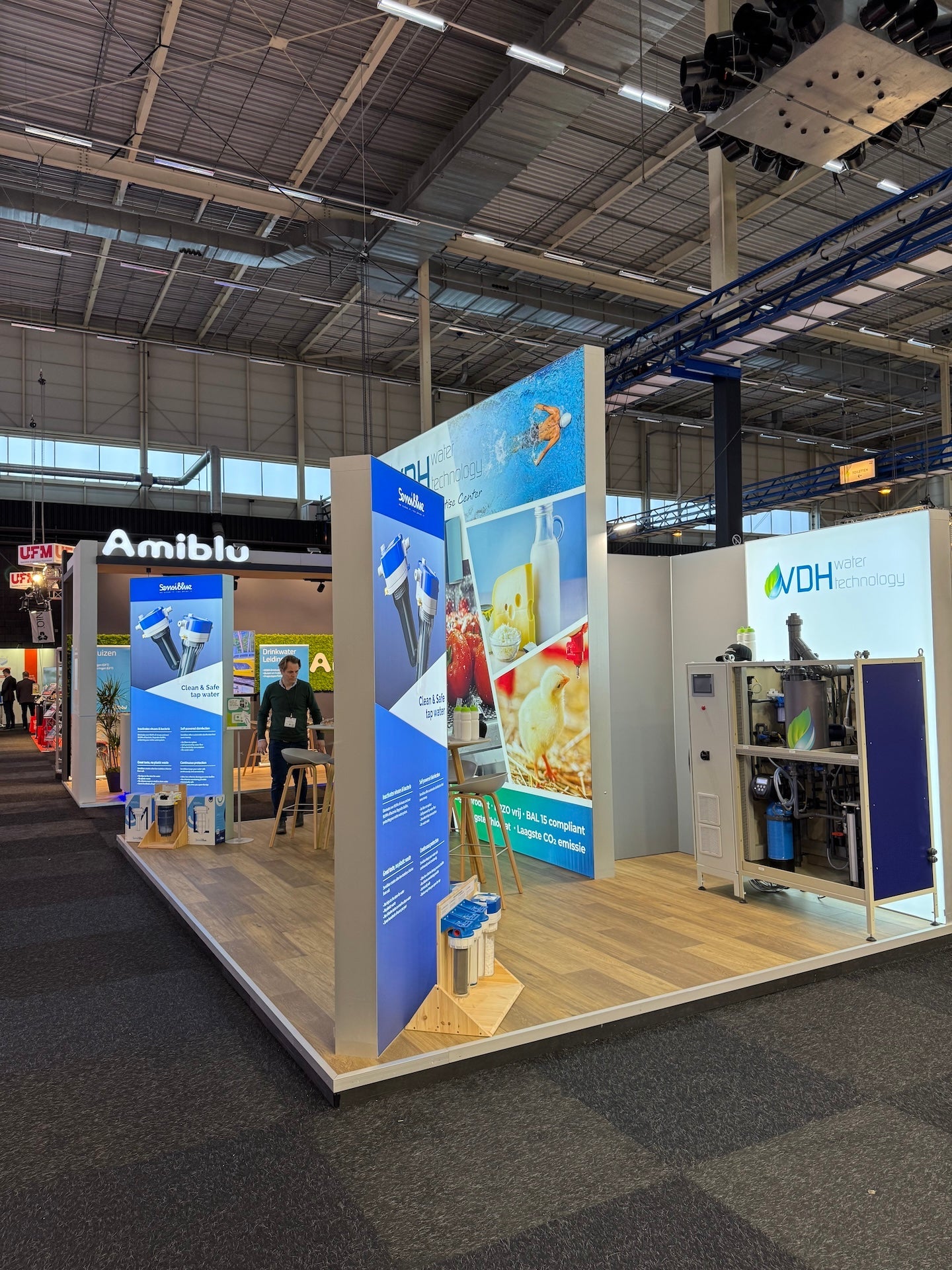 Sensiblue booth @ Aqua NL