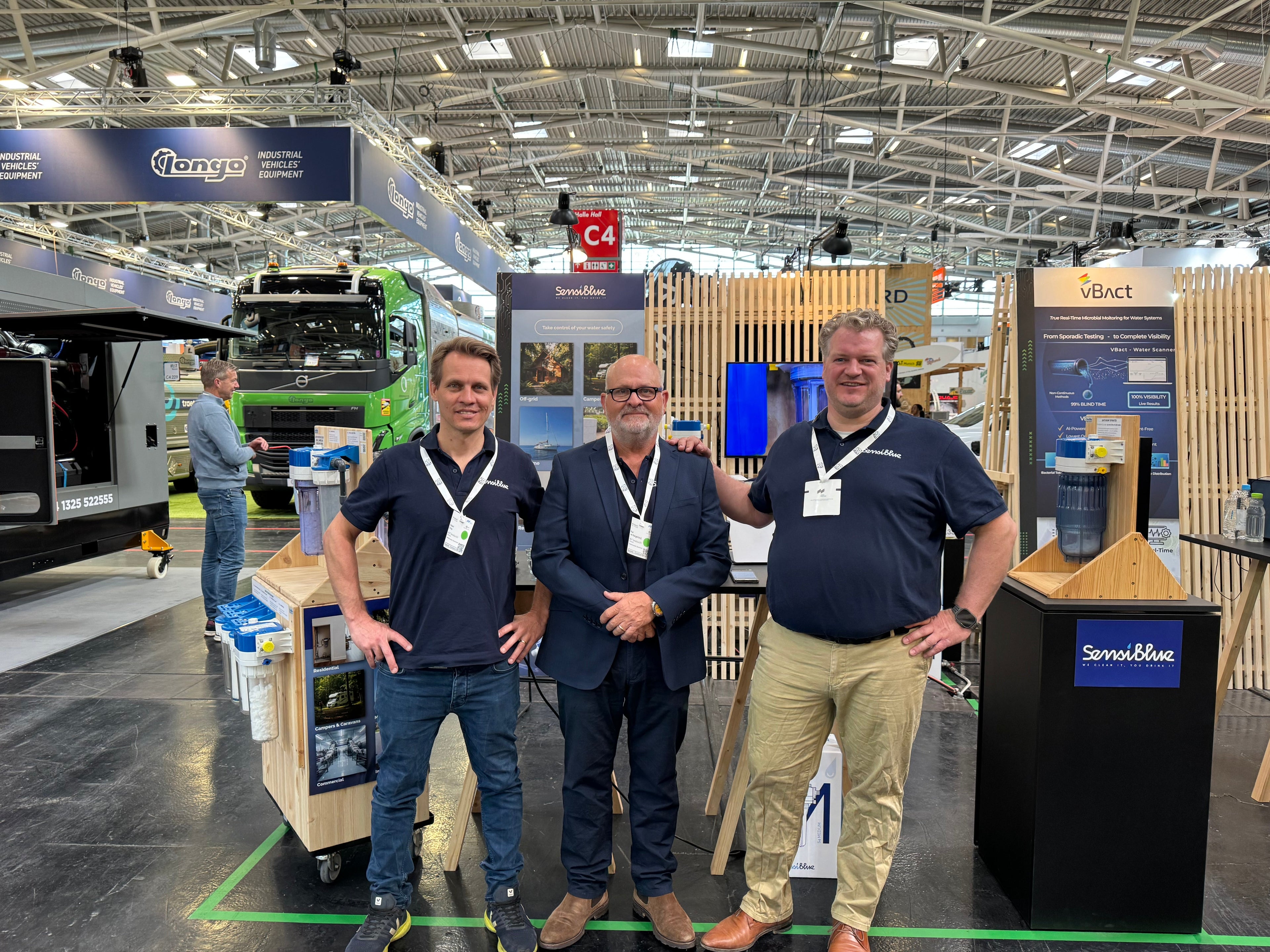 Successful Exhibitions of Sensiblue at IFAT, ChangeNOW & Aqua Nederland